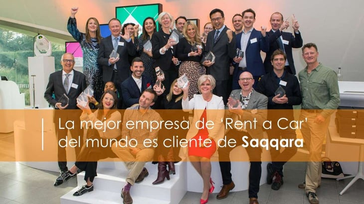 La mejor empresa de 'Rent a Car' del mundo es cliente de Saqqara